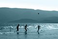 Beach football