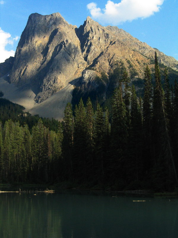 Mountain On Emerald Lake
