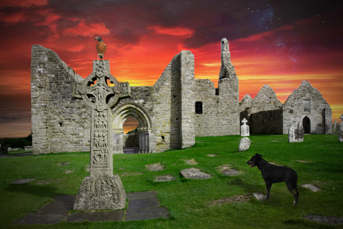 Photo Composite: A Place of Mourning 