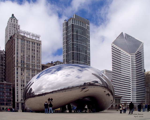 Chicago Bean (cloud gate)