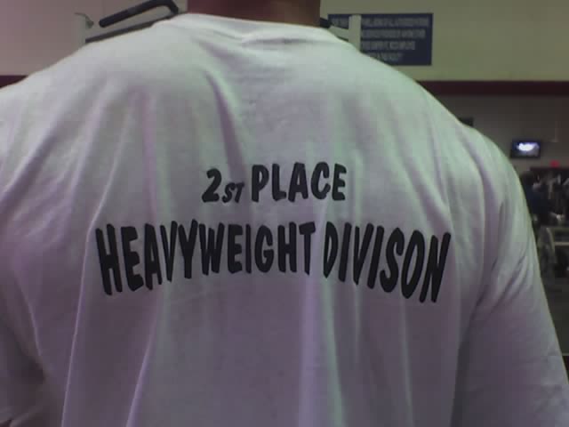 2st Place Heavyweight Division