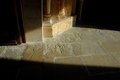 Poblet church shadows