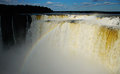 Iguazu with rainbow