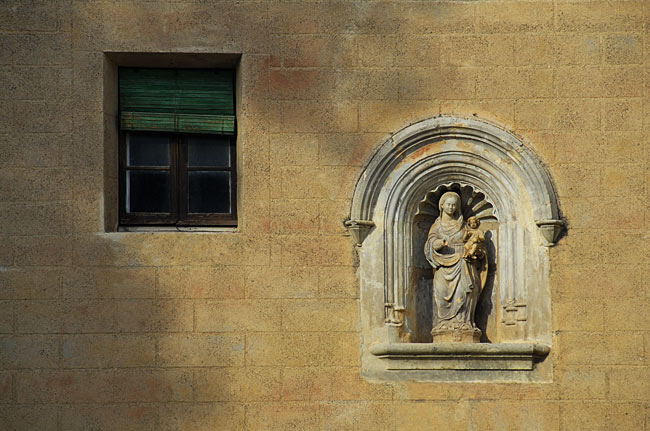 Madonna and window