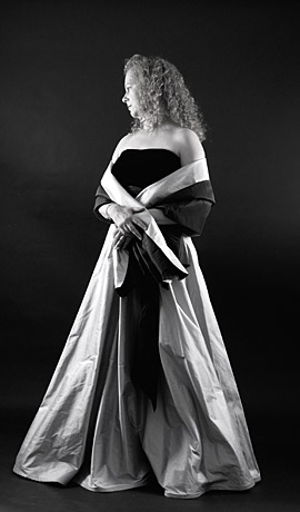 profile in black and white