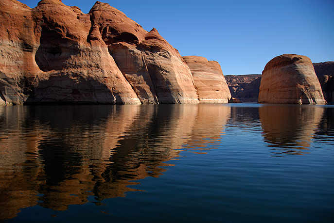 smooth rock formations