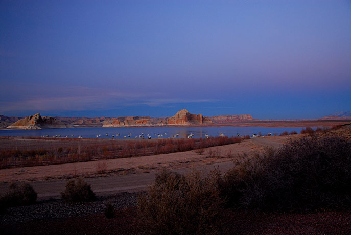 view from the lodge