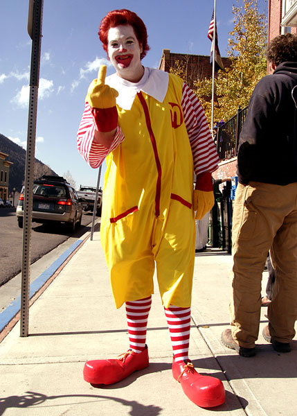 Fcuk you too Ronald!