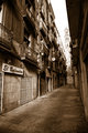 Barcelona - Street Leading to Santa Mari Del Mar