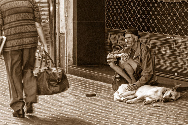 Barcelona - City Centre Scene 