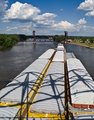 barge on the Mississippi