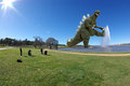 Godzilla in Canberra