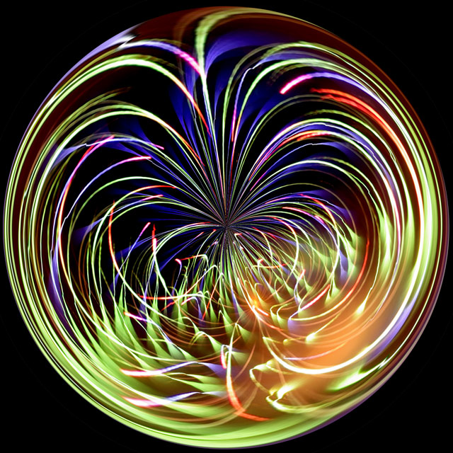 Fireworks in the Globe