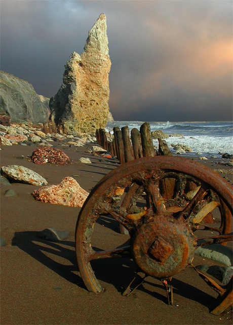 Beached Wheel