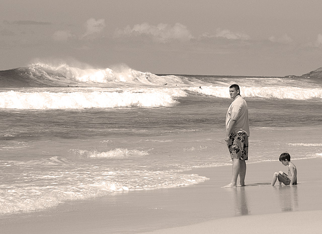 Strangers on the Beach