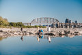 Crabbing at the Falls