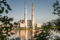 Ohio River Smoke Stacks