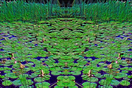 Lillies Art Poster