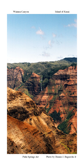 Waimea Canyon Poster