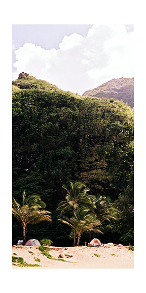 Camping Northshore of Kauai