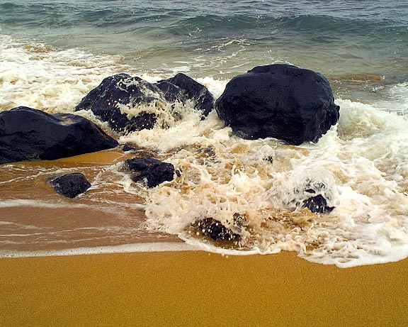 Surf Rocks Kauai