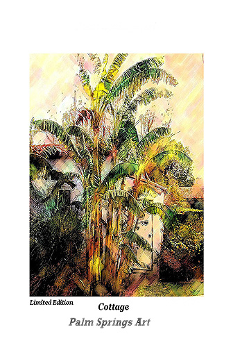 Cottage Digital Art Print