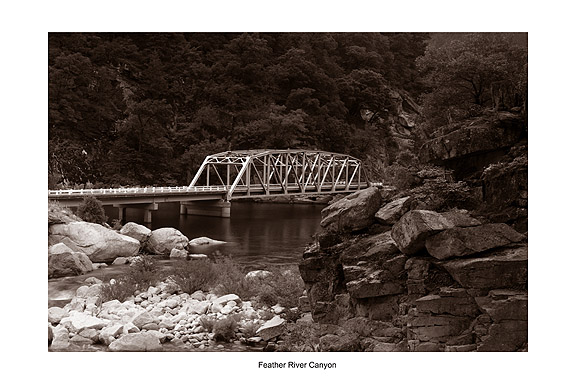 Feather River Canyon Poster