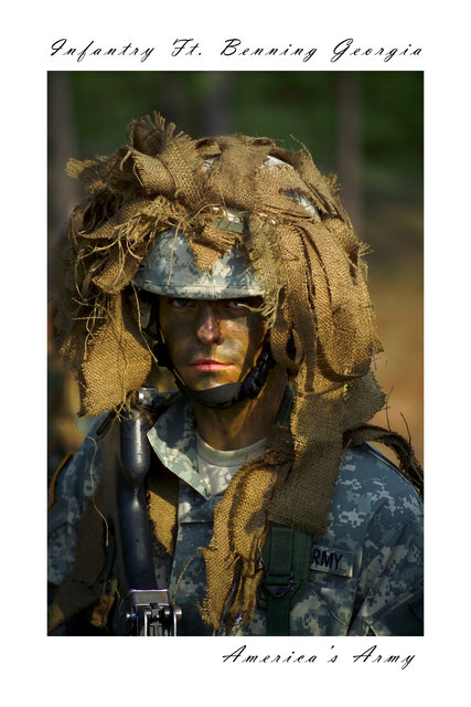 Infantry  Digital Art Poster