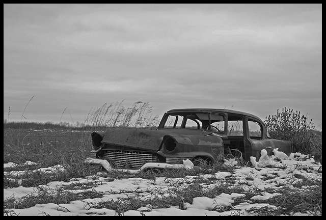 Studebaker in the Snow