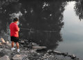 fishing into nothingness