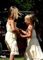 sisters golden hair