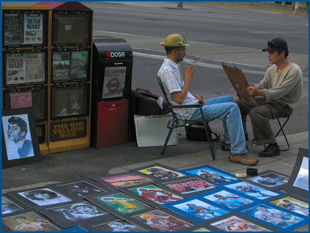 drawing attention