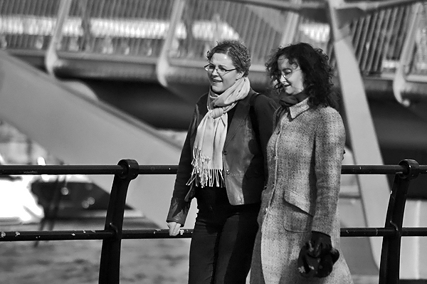 Winter Walk along the Liffey