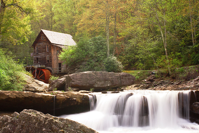 Spring at Babcock State Park