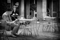 The Morning Reader - BW