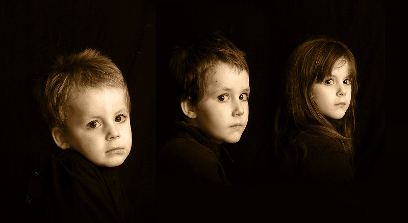 The three of them.