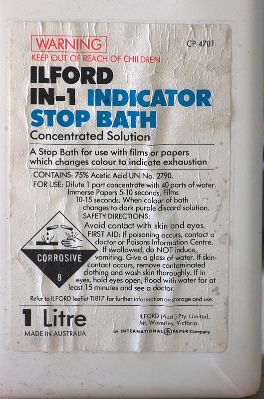 Ilford in-1 Indicator Stop Bath
