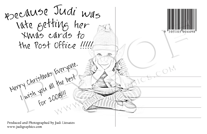 Xmas 2007 Card Back