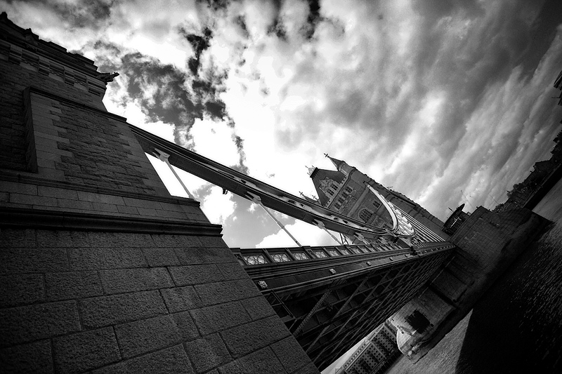 Tower Bridge - BW