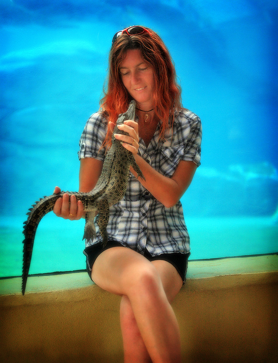 The Little Croc and I