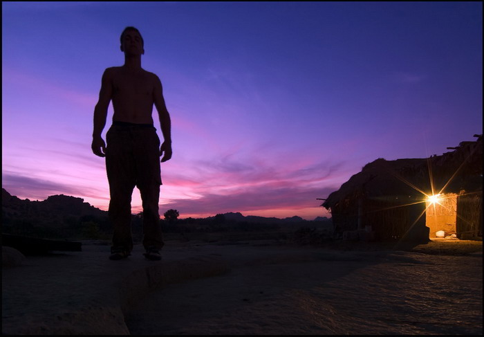 Hampi sun set 