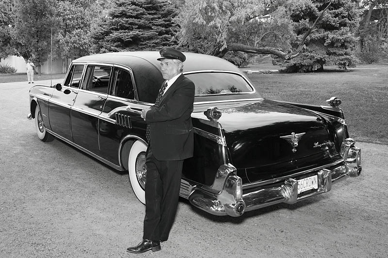 56 Crown Imperial Limo w/Driver