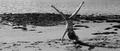 Beach gymnastics