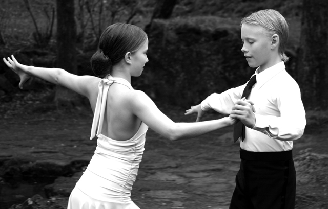 Dancing in the park