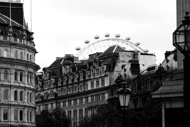 b&w bld traf sq