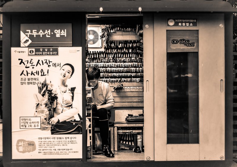President of his own business.