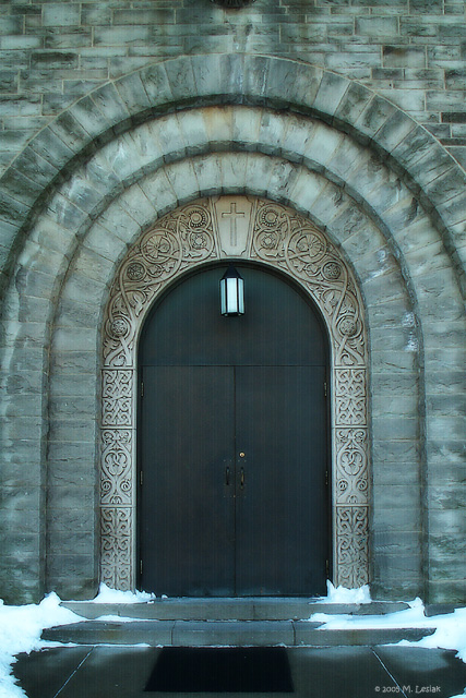 The Door to Sacred Heart