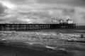 Malibu Pier after a storm