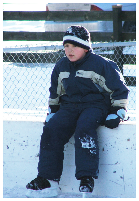 Max on skates