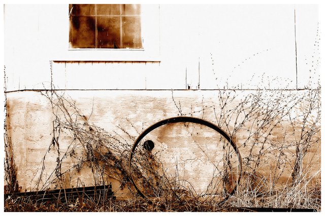 Side of the Barn - Landscape